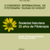 Libro de resúmenes del X Congreso de Fitoterapia Ciudad de Oviedo
